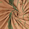 Sanskriti Vintage Cream Sarees Blend Silk Hand Woven Premium Sari Craft Fabric