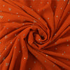 Sanskriti Vintage Indian Saree Georgette Hand Beaded Craft Fabric Cultural Sari