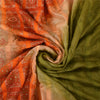 Sanskriti Vintage Green Sarees 100% Pure Silk Hand Embroidered Craft Fabric Sari