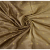 Sanskriti Vintage Brown Sarees Pure Silk Hand Woven Ethnic Sari 5yd Craft Fabric