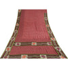 Sanskriti Vintage Sarees Pure Georgette Hand Printed Fabric Premium Ethnic Sari