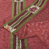 Sanskriti Vintage Sarees Pure Georgette Hand Printed Fabric Premium Ethnic Sari