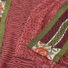 Sanskriti Vintage Sarees Pure Georgette Hand Printed Fabric Premium Ethnic Sari