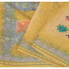 Sanskriti Vintage Indian Sarees Pure Silk Embroidered Woven Premium Sari Fabric