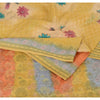 Sanskriti Vintage Indian Sarees Pure Silk Embroidered Woven Premium Sari Fabric