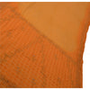 Sanskriti Vintage Peach Sarees 100% Pure Silk Hand Embroidered Fabric Sari