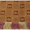 Sanskriti Vintage Brown Sarees Pure Organza Hand Beaded Zari & Woven Fabric Sari