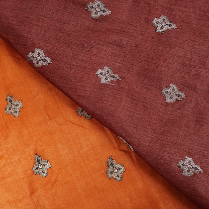 Sanskriti Vintage Indian Sarees Yellow Pure Silk Woven Craft Fabric HeritageSari