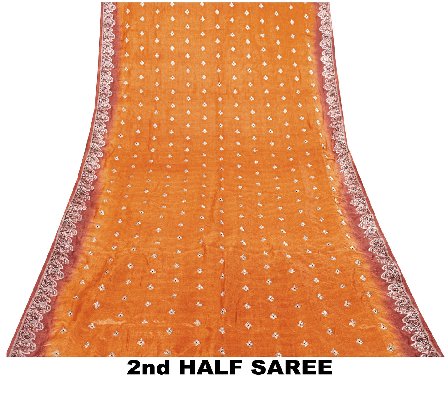 Sanskriti Vintage Indian Sarees Yellow Pure Silk Woven Craft Fabric HeritageSari
