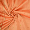 Sanskriti Vintage Sarees 100% Pure Silk Woven Craft Fabric Premium Peach Sari