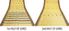 Sanskriti Vintage Craft Fabric Cream Baluchari Woven Sarees Pure Silk 5+YD Sari