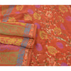 Sanskriti Vintage Sarees Pure Georgette Silk Hand Beaded Fabric Premium Sari