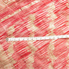 Sanskriti Vintage Red Indian Sari Blend Silk Woven Sarees Zari Work Craft Fabric