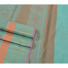 Sanskriti Vintage Green Indian Sari Art Silk Hand-Woven Premium Sarees Fabric