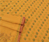 Sanskriti Vintage Sarees Pure Georgette Silk Sari Hand Embroidered Kantha Sustainable Fabric