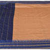 Sanskriti Vintage Blue/Peach Indian Sarees Art Silk Woven 6yrd Sari Craft Fabric