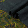 Sanskriti Vintage Greyish Black Sarees Pure Silk Handmade Premium Sari Sustainable Fabric