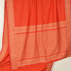Sanskriti Vintage Light Red Sarees Blend Silk Woven Paisley Sari Craft Fabric