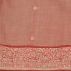 Sanskriti Vintage Dark Red Sarees Blend Cotton Woven Premium Sari Craft Sustainable Fabric