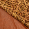 Sanskriti Vintage Brown Indian Sarees 100% Pure Silk Woven Premium Sari Fabric