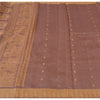 Sanskriti Vintage Indian Mauve Pure Silk Hand Woven Ethnic Sari 5yd Craft Sustainable Fabric