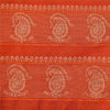 Sanskriti Vintage Saffron/Green Sarees Blend Silk Woven Premium Sari Sustainable Fabric