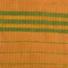 Sanskriti Vintage Saffron Sarees 100% Pure Cotton Woven Ilkal Rare Sari Fabric