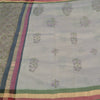 Sanskriti Vintage Purple Sarees Cotton Silk Block Printed Premium Sari Sustainable Fabric