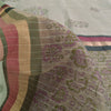 Sanskriti Vintage Purple Sarees Cotton Silk Block Printed Premium Sari Sustainable Fabric