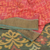 Sanskriti Vintage Beige Indian Sarees Pure Cotton Woven Premium Sari Sustainable Fabric