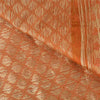 Sanskriti Vintage Orange Indian Sarees Pure Silk Woven Premium Sari Craft Sustainable Fabric