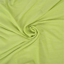 Load image into Gallery viewer, Sanskriti Vintage Green/Ivory Indian Sarees Cotton Woven Premium Sari Fabric
