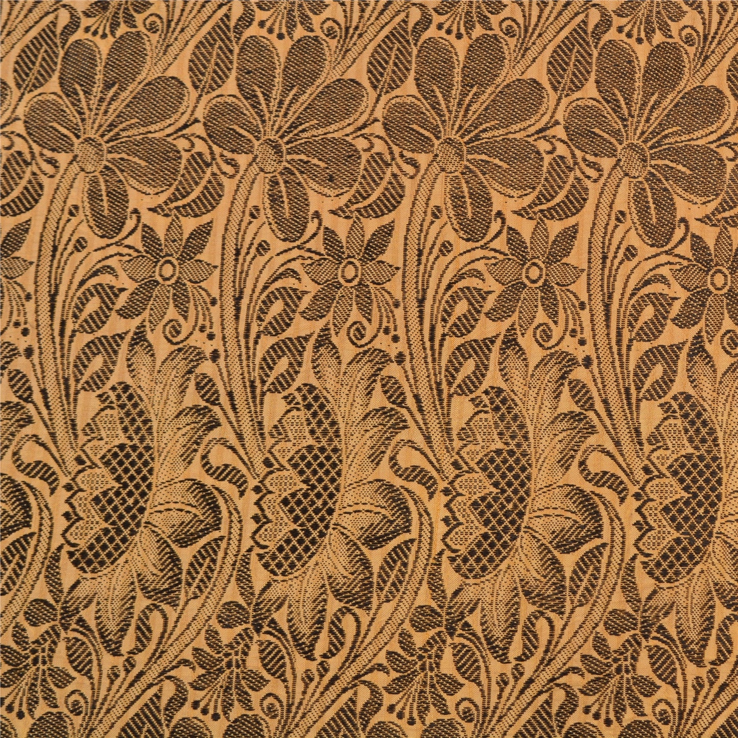 Sanskriti Vintage Beige Indian Sarees Pure Silk Woven Premium Sari Craft Sustainable Fabric