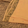 Sanskriti Vintage Beige Indian Sarees Pure Silk Woven Premium Sari Craft Sustainable Fabric