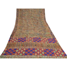 Load image into Gallery viewer, Sanskriti Vintage Bollywood Sarees Pure Georgette Silk Hand Beaded Sari Fabric
