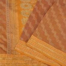 Load image into Gallery viewer, Sanskriti Vintage Saffron Indian Sarees Cotton Silk Woven Premium Sari Fabric
