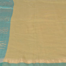 Load image into Gallery viewer, Sanskriti Vintage Cream Indian Sarees Pure Cotton Woven Premium Sari Fabric
