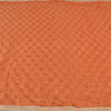 Sanskriti Vintage Orange Sarees Chiffon Embroidered Bagh Phulkari Sari Sustainable Fabric