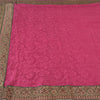 Sanskriti Vintage Sarees Indian Hot-Pink Cotton Silk Woven Sari 5yd Craft Sustainable Fabric