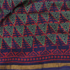 Sanskriti Vintage Sarees Red Hand Block Printed Pure Cotton Sari Craft Sustainable Fabric