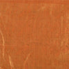 Sanskriti Vintage Sarees Rusty Orange Pure Silk Golden Woven Sari Craft Sustainable Fabric