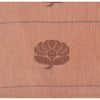 Sanskriti Vintage Salmon Pink Sarees Pure Cotton Hand woven Sari 5ydCraft Sustainable Fabric