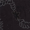 Sanskriti Vintage Black Sarees Pure Chiffon Silk Hand Beaded Sari Mukiesh Sustainable Fabric