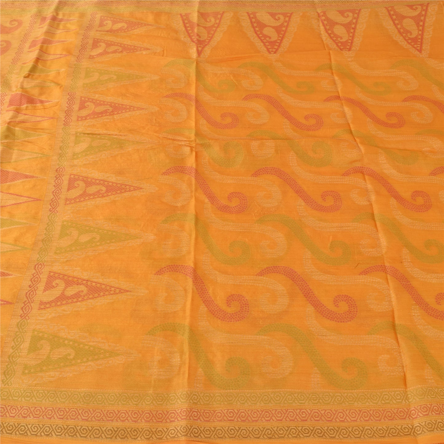 Санскритские винтажные черные сари из чистого крепированного шелка с бисером, премиальное сари из экологически чистой ткани