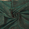 Sanskriti Vintage Dark Green/Purple Sarees Pure Silk Woven Premium Sari Sustainable Fabric