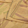 Sanskriti Vintage Indian Mustard Sarees Pure Silk Woven Ethnic Sari Craft Sustainable Fabric