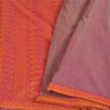 Sanskriti Vintage Indian Purple Sarees Pure Silk Woven Premium Sari Craft Sustainable Fabric