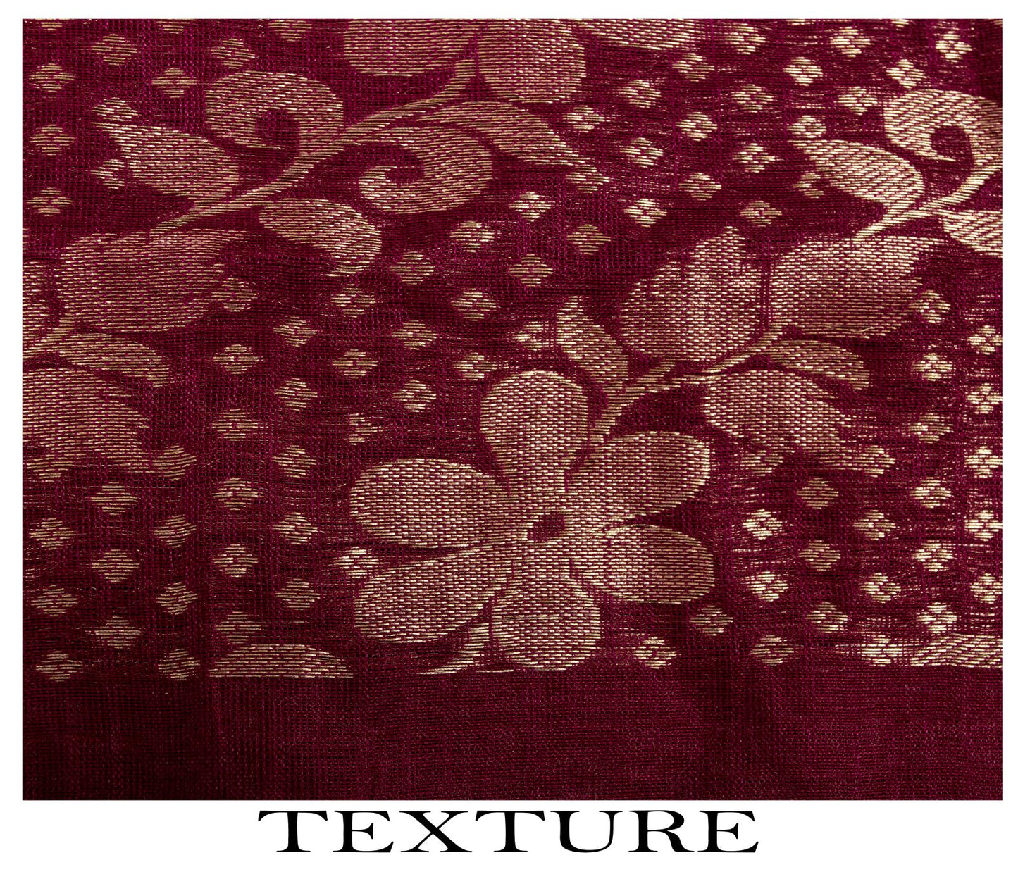 Sanskriti Vintage Saree Maroon Pure Cotton Silk Maheshwari Zari WovenFabric Sari
