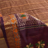 Sanskriti Vintage Sarees Heena Green Woven 100% Pure Silk Sari 5+yd Craft Fabric