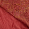 Sanskriti Vintage Sarees Dusty Pink Hand Beaded Zari Pure Silk Sari 5+yd Fabric